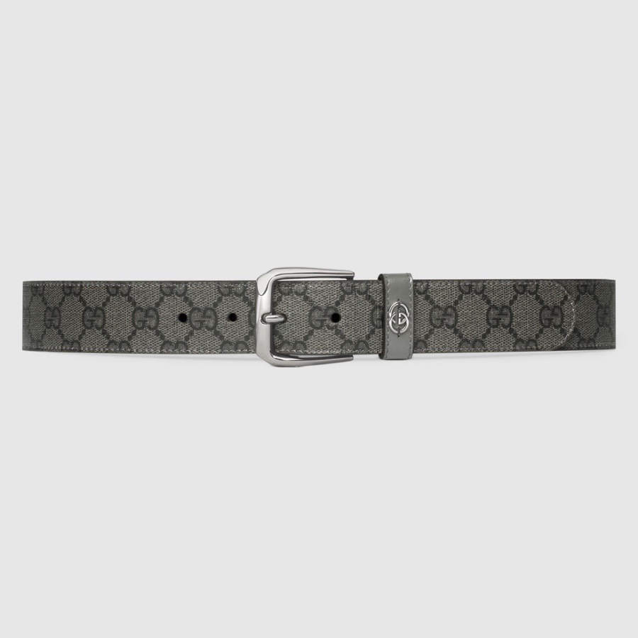 GUCCI GG Supreme Canvas Belt 구찌 GG 슈프림 캔버스 벨트 3.5cm폭 2
