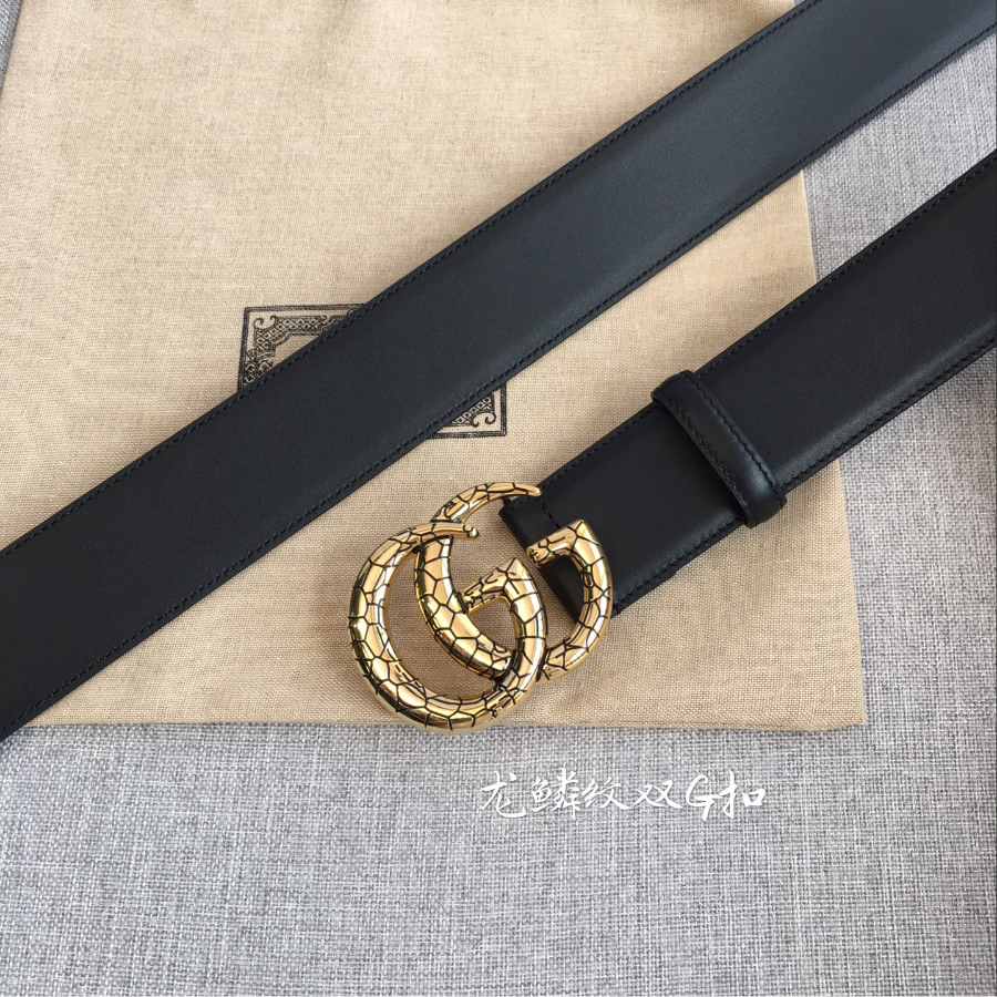 GUCCI Double G Leather Belt 구찌 더블 G 가죽 벨트 38mm 4