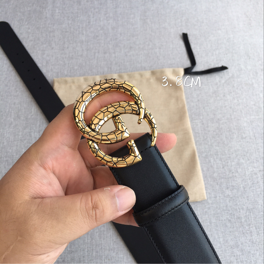 GUCCI Double G Leather Belt 구찌 더블 G 가죽 벨트 38mm 8