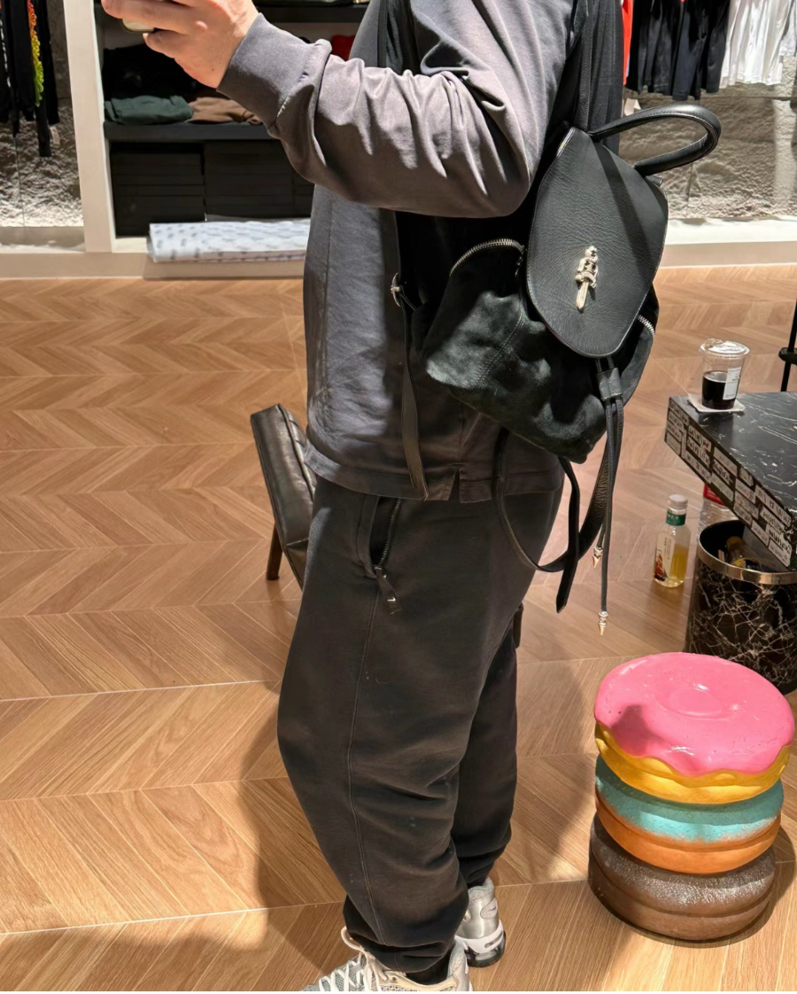 Chrome Hearts Dagger Leather Mini Backpack 크롬하츠 대거 레더 미니 백팩 3