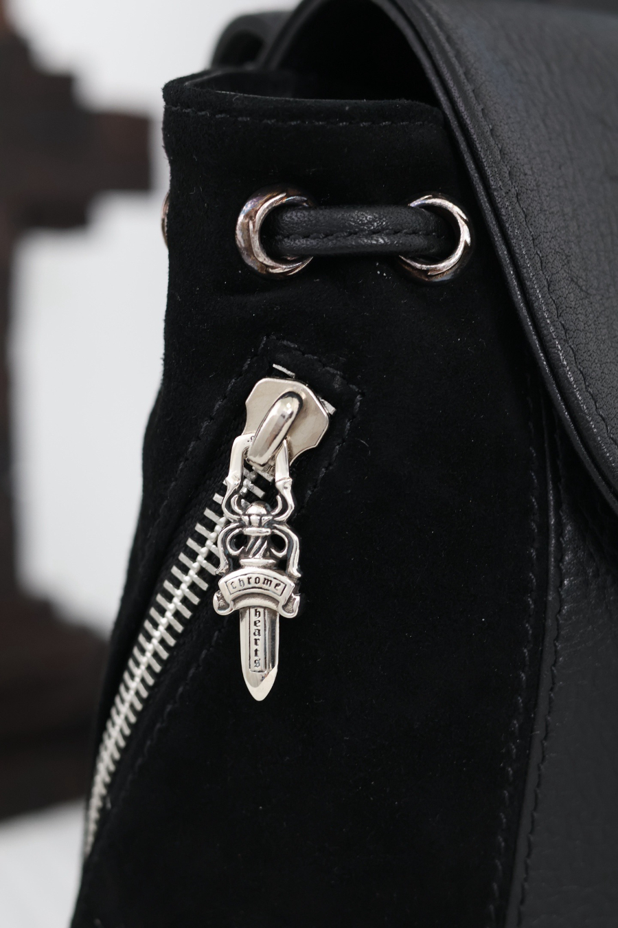 Chrome Hearts Mini Dagger Leather Backpack 크롬하츠 미니 대거 레더 백팩 19