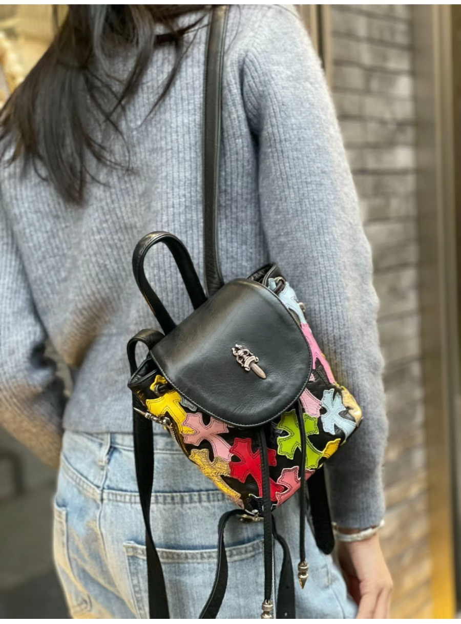 Chrome Hearts Mini Backpack 크롬하츠 컬러 크로스 미니 백팩 4