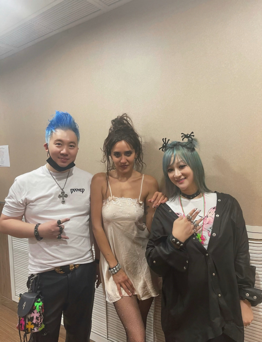 Chrome Hearts Mini Backpack 크롬하츠 컬러 크로스 미니 백팩 5