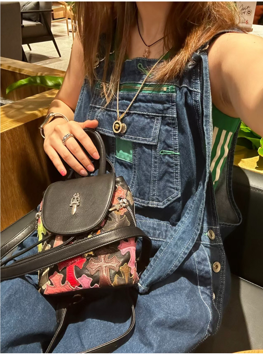 Chrome Hearts Mini Backpack 크롬하츠 컬러 크로스 미니 백팩 16