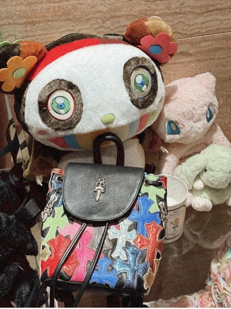 Chrome Hearts Mini Backpack 크롬하츠 컬러 크로스 미니 백팩 18