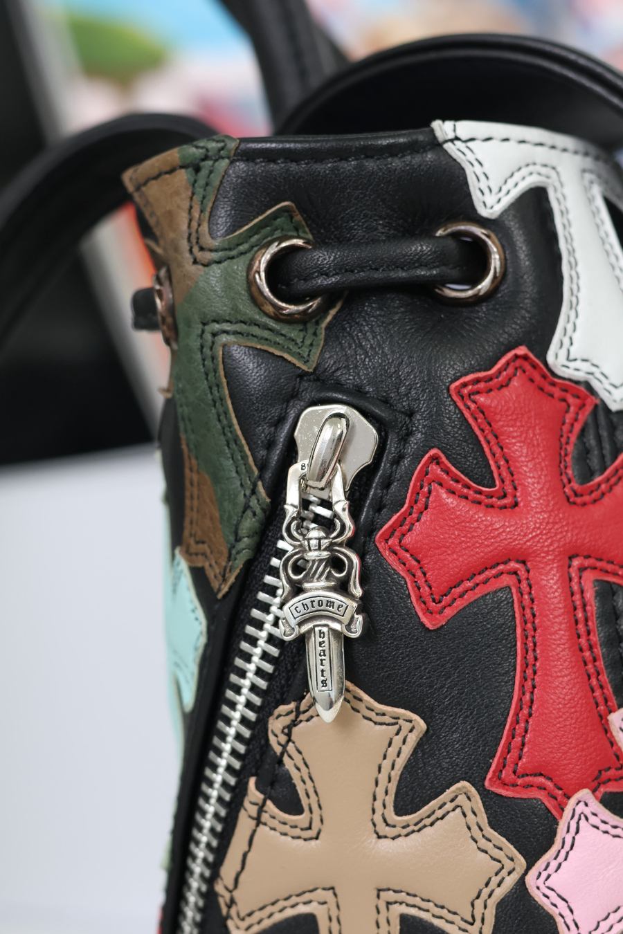 Chrome Hearts Mini Backpack 크롬하츠 컬러 크로스 미니 백팩 24