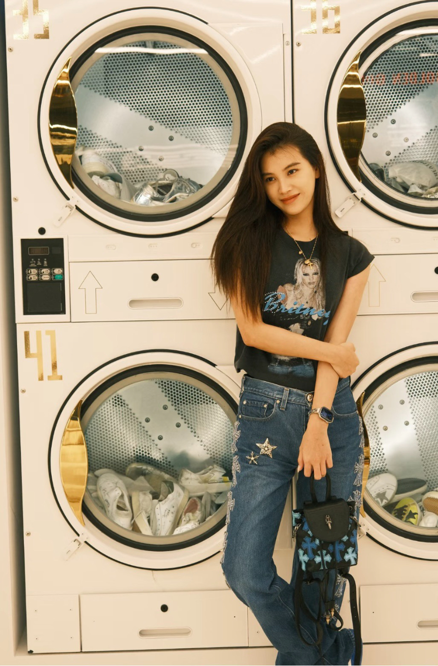 Chrome Hearts Mini Backpack 크롬하츠 컬러 크로스 미니 백팩 블루 1