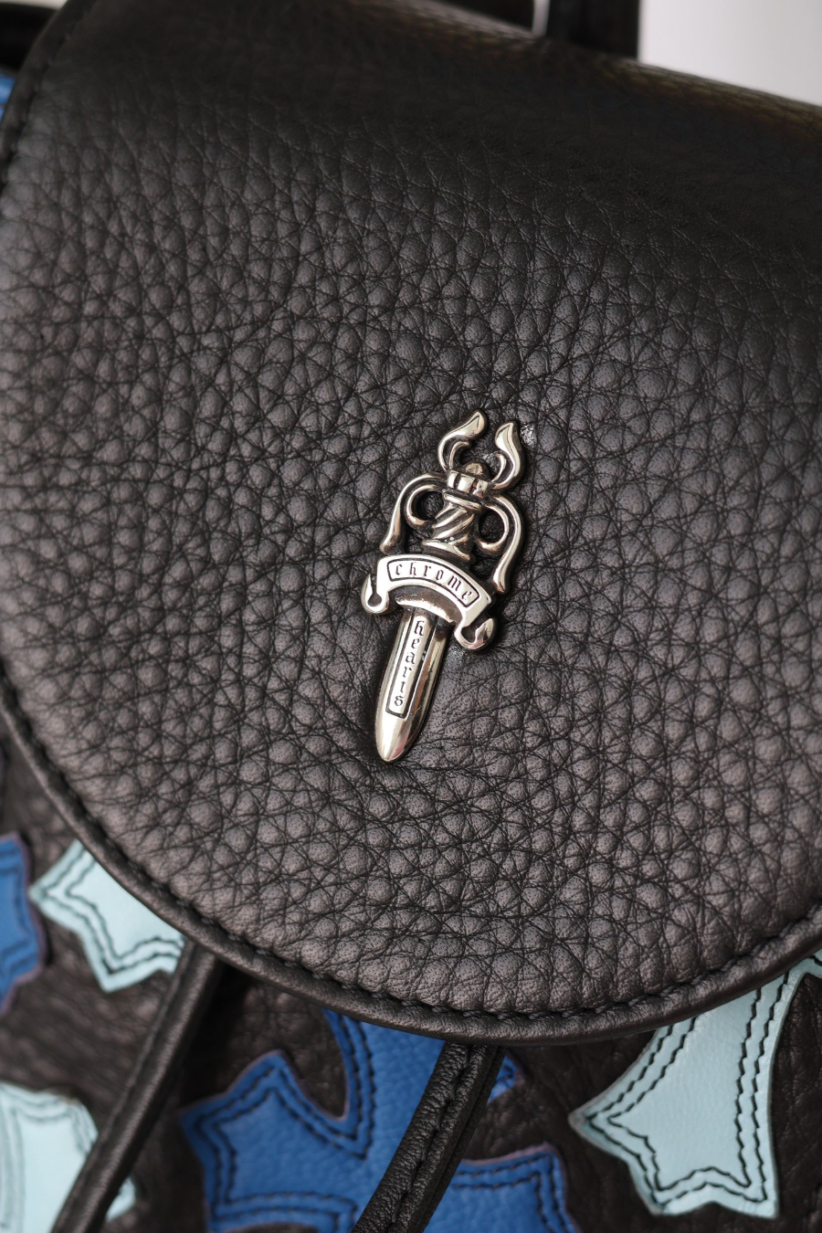 Chrome Hearts Mini Backpack 크롬하츠 컬러 크로스 미니 백팩 블루 15