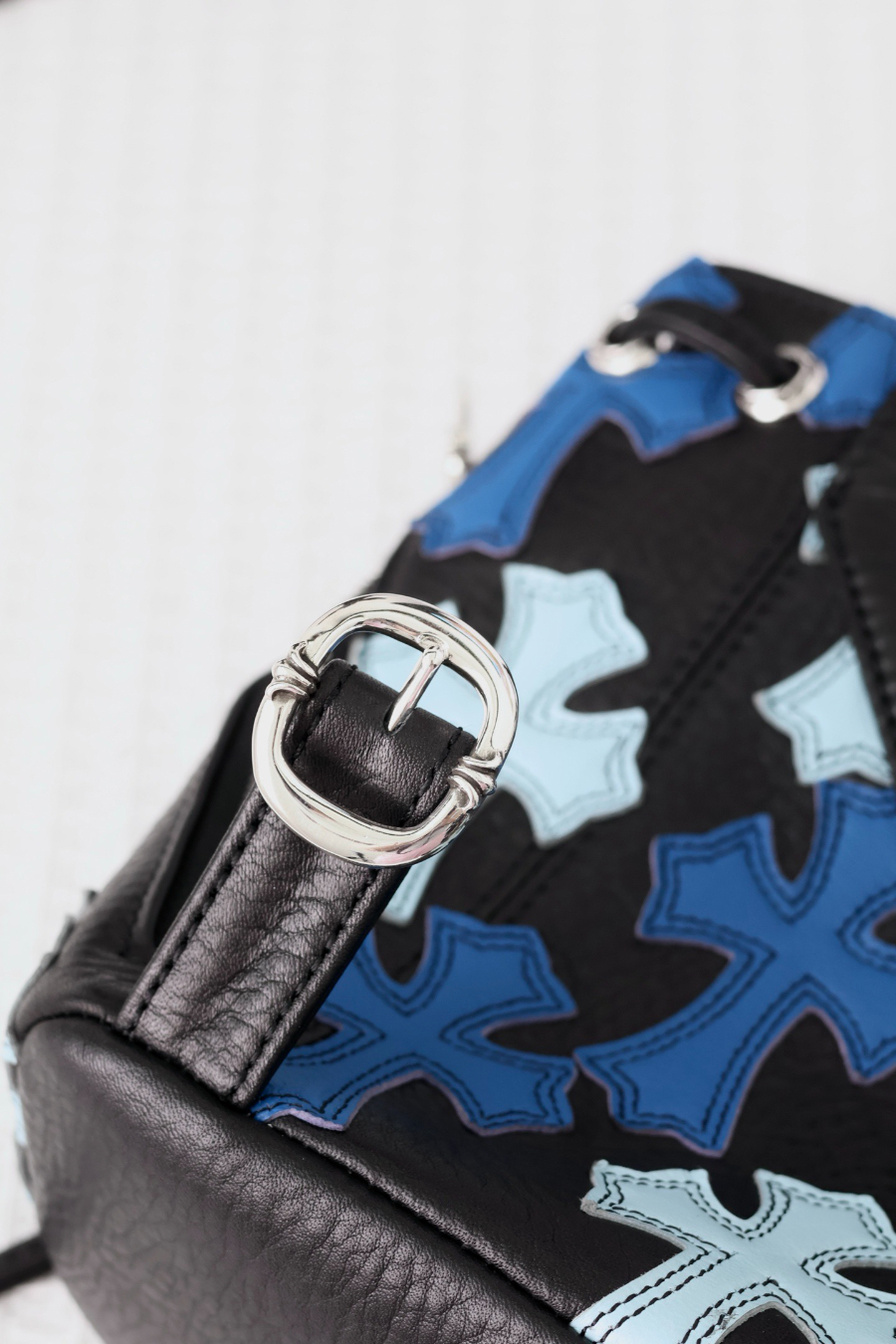 Chrome Hearts Mini Backpack 크롬하츠 컬러 크로스 미니 백팩 블루 16