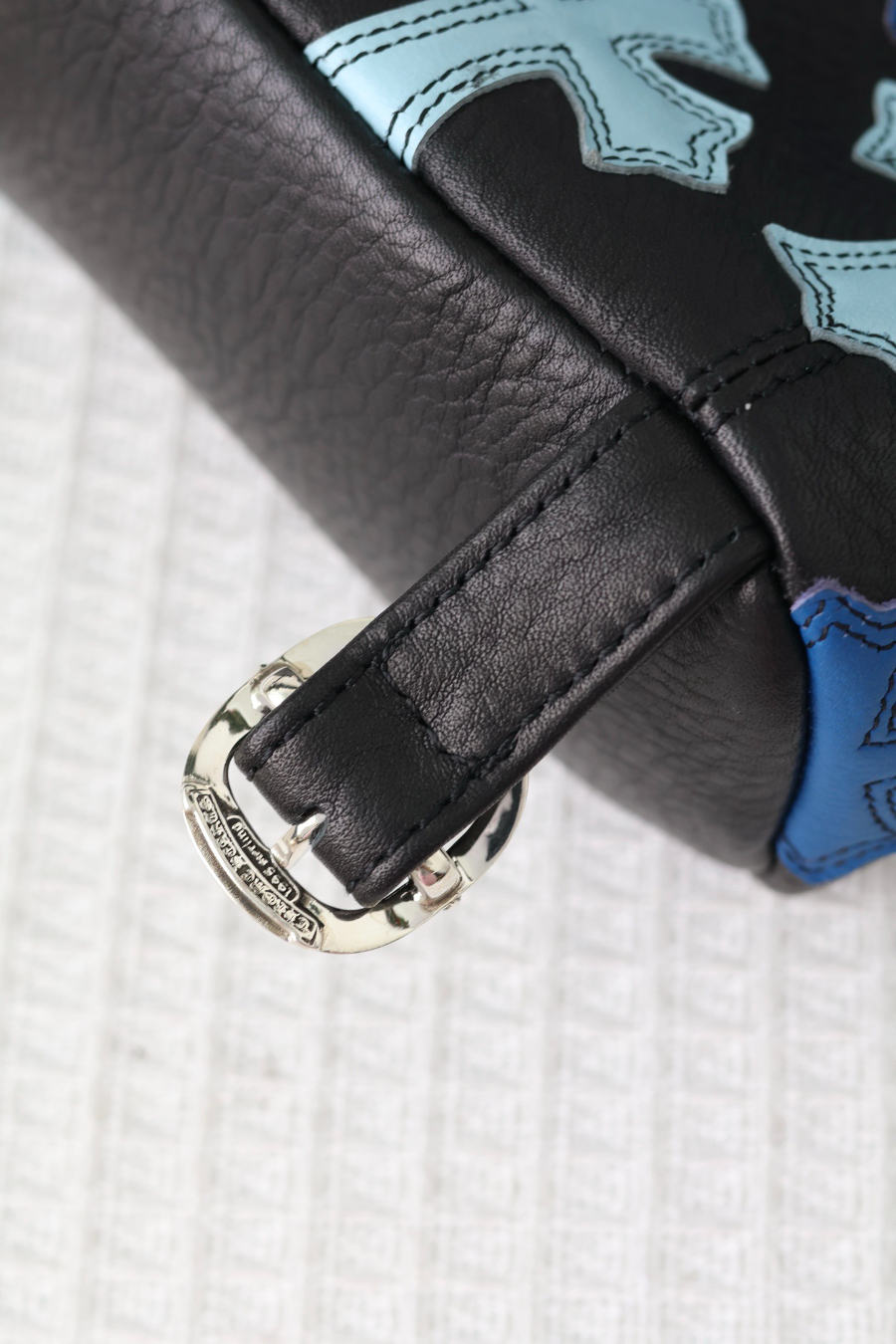 Chrome Hearts Mini Backpack 크롬하츠 컬러 크로스 미니 백팩 블루 17