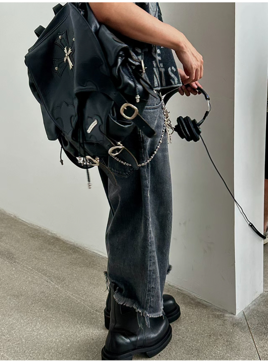 Chrome Hearts Backpack Cross 크롬하츠 백팩 크로스 라지 7