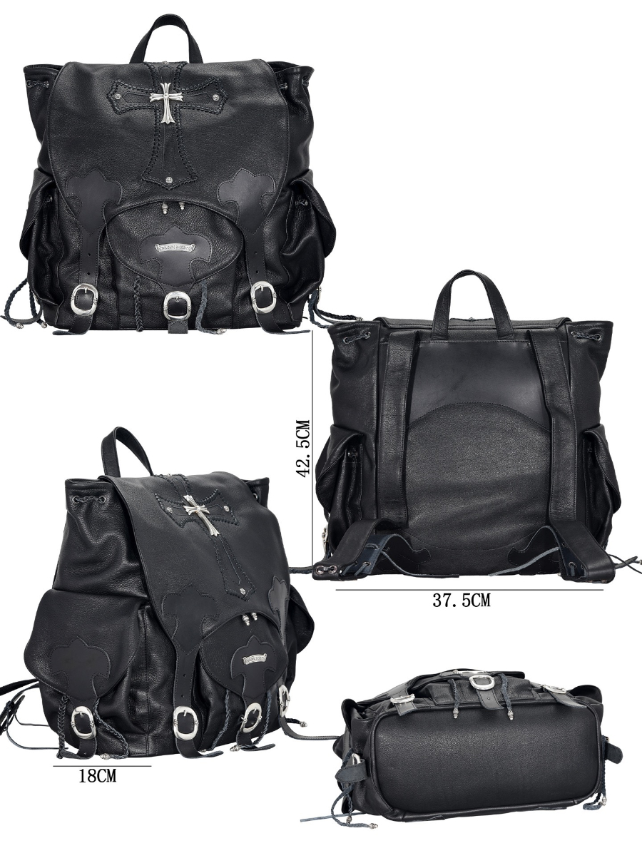 Chrome Hearts Backpack Cross 크롬하츠 백팩 크로스 라지 18