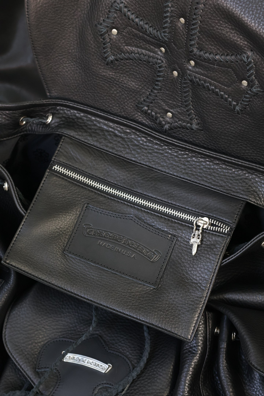 Chrome Hearts Backpack Cross 크롬하츠 백팩 크로스 라지 25