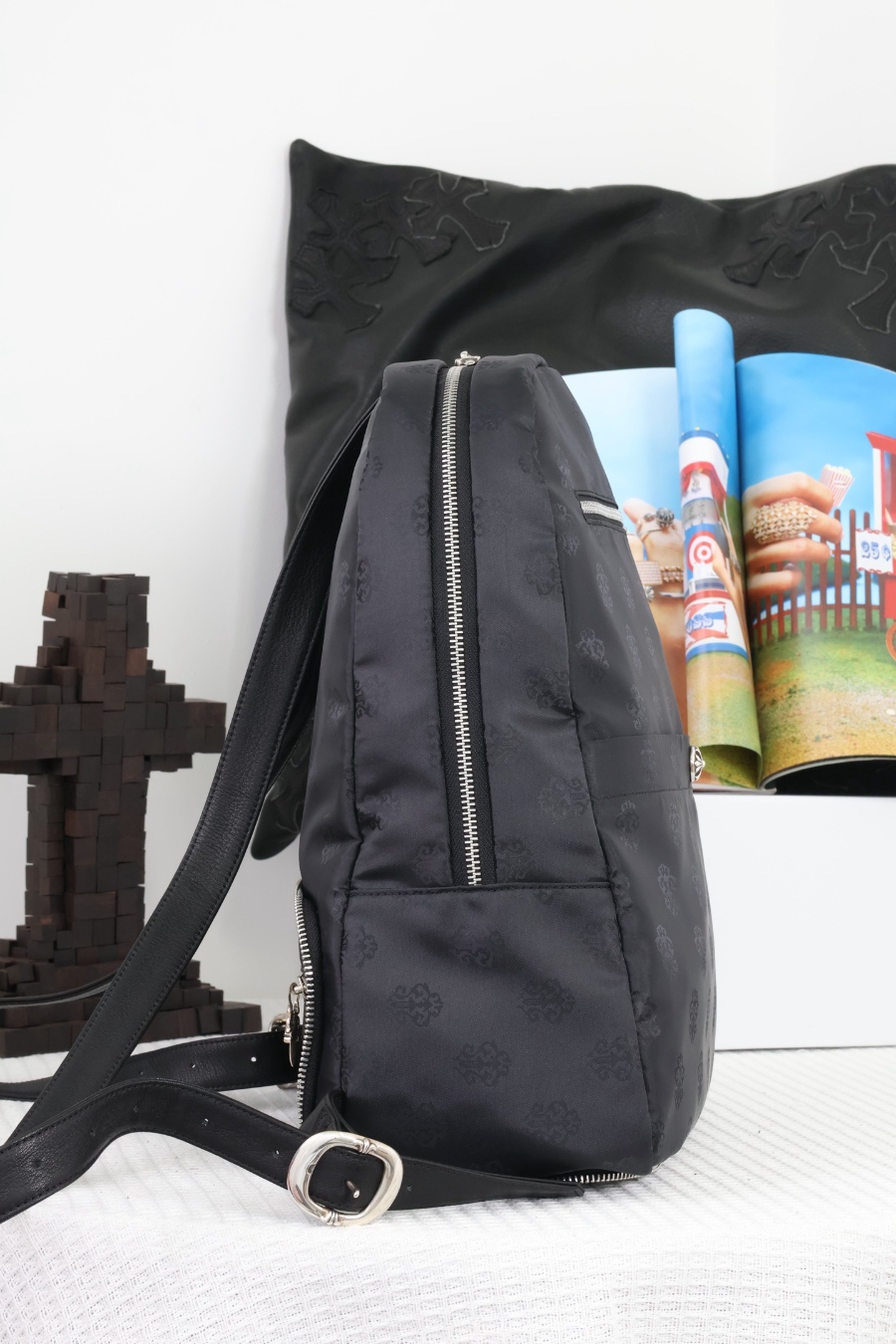 Chrome Hearts Monogram Backpack 크롬하츠 모노그램 백팩 10