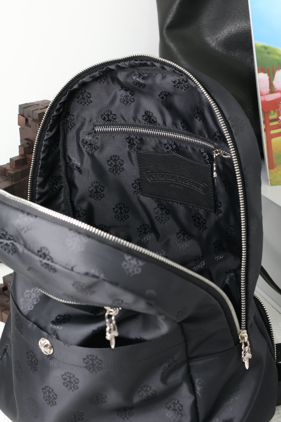 Chrome Hearts Monogram Backpack 크롬하츠 모노그램 백팩 22