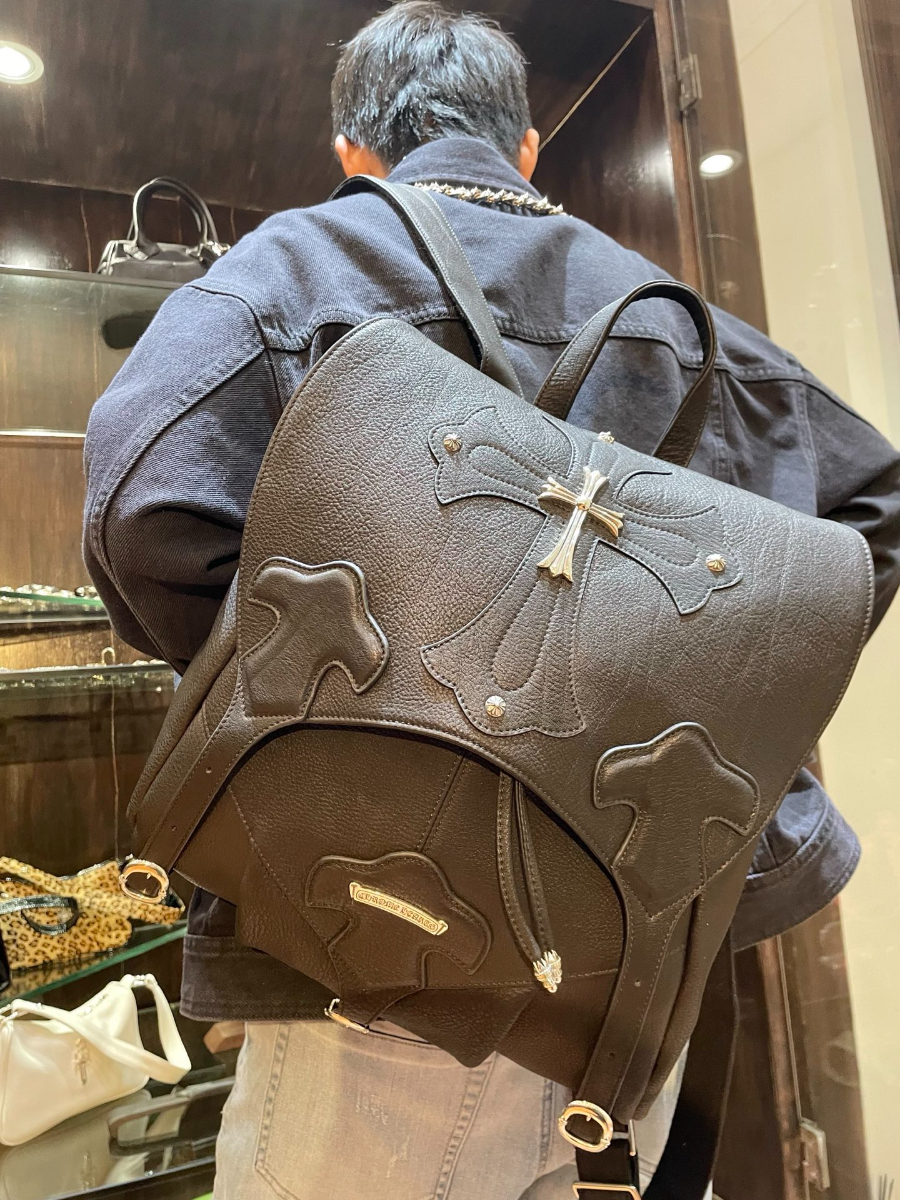 Chrome Hearts Classical Cross Backpack 크롬하츠 클래식 크로스 백팩 2