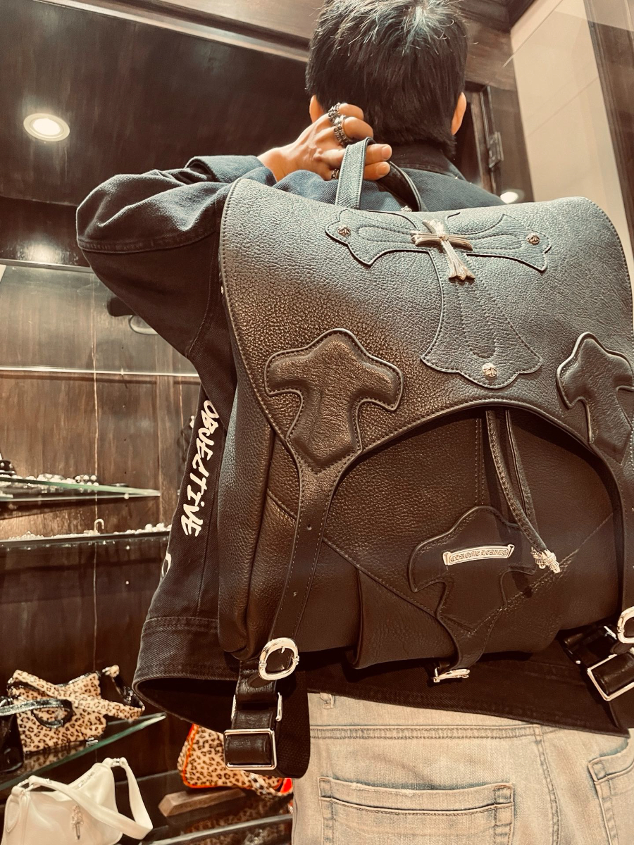 Chrome Hearts Classical Cross Backpack 크롬하츠 클래식 크로스 백팩 3