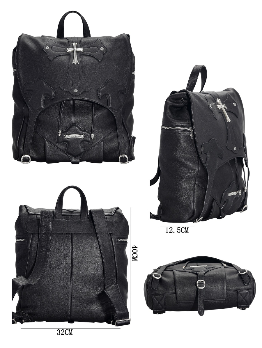 Chrome Hearts Classical Cross Backpack 크롬하츠 클래식 크로스 백팩 16