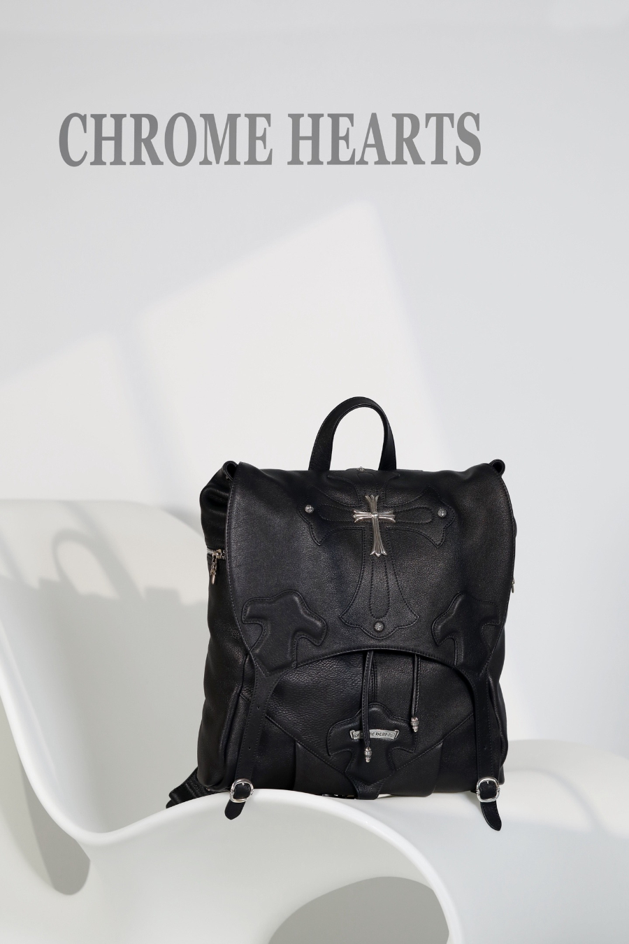 Chrome Hearts Classical Cross Backpack 크롬하츠 클래식 크로스 백팩 26