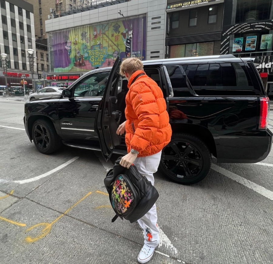 Chrome Hearts 7th Grade Backpack 크롬하츠 세븐스 그레이드 컬러 크로스 백팩 3