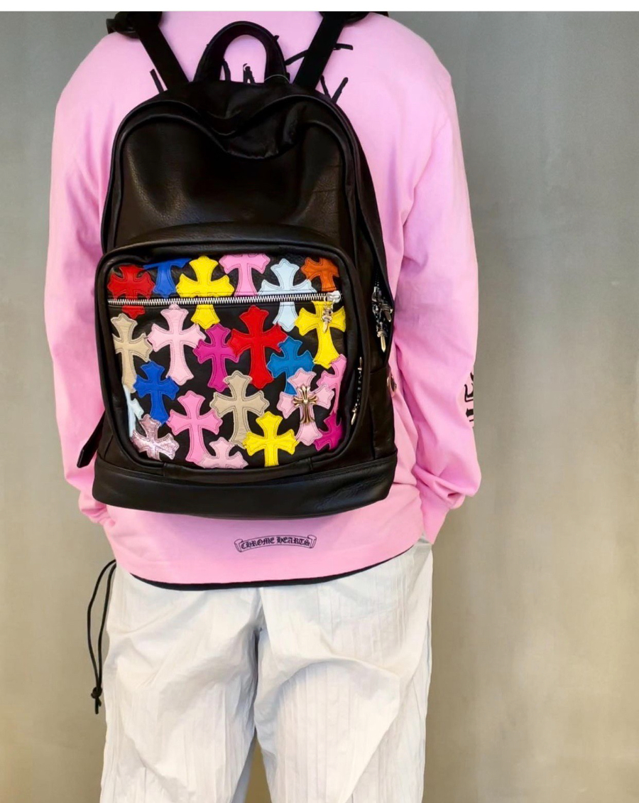 Chrome Hearts 7th Grade Backpack 크롬하츠 세븐스 그레이드 컬러 크로스 백팩 4