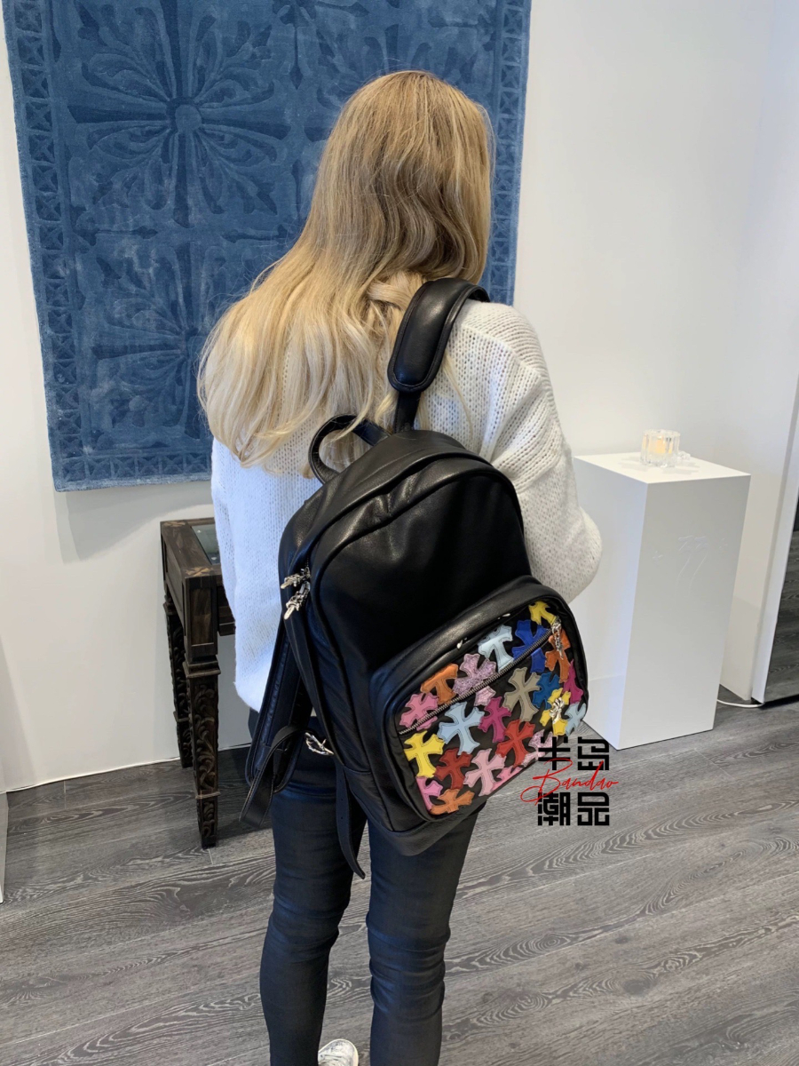 Chrome Hearts 7th Grade Backpack 크롬하츠 세븐스 그레이드 컬러 크로스 백팩 6