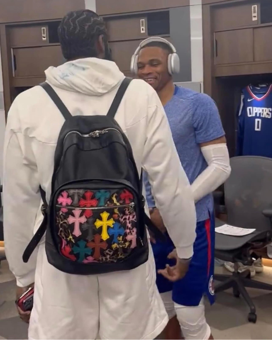 Chrome Hearts 7th Grade Backpack 크롬하츠 세븐스 그레이드 컬러 크로스 백팩 7