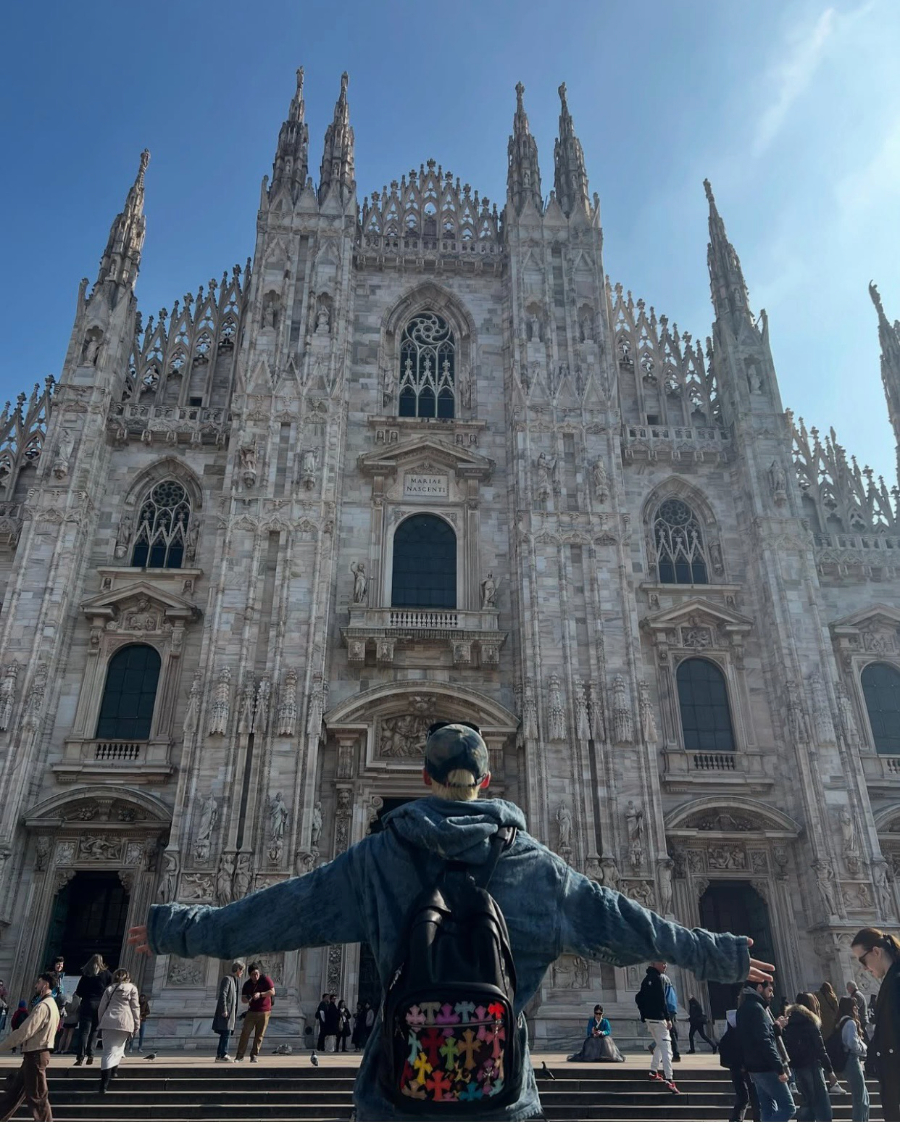 Chrome Hearts 7th Grade Backpack 크롬하츠 세븐스 그레이드 컬러 크로스 백팩 9