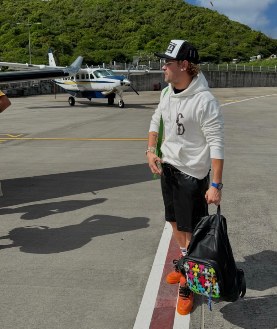 Chrome Hearts 7th Grade Backpack 크롬하츠 세븐스 그레이드 컬러 크로스 백팩 10