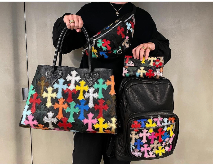 Chrome Hearts 7th Grade Backpack 크롬하츠 세븐스 그레이드 컬러 크로스 백팩 29