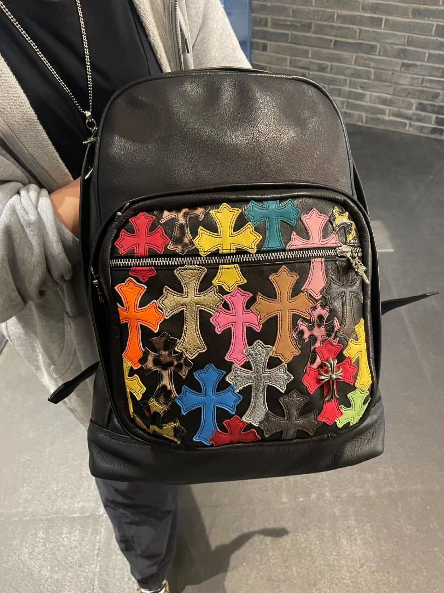 Chrome Hearts 7th Grade Backpack 크롬하츠 세븐스 그레이드 컬러 크로스 백팩 30