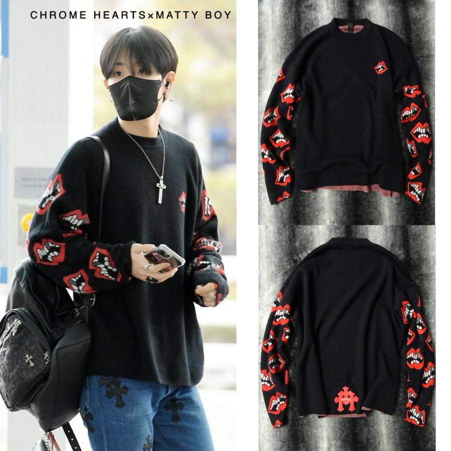 Chrome Hearts 7th Grade Backpack 크롬하츠 세븐스 그레이드 블랙 크로스 백팩 10