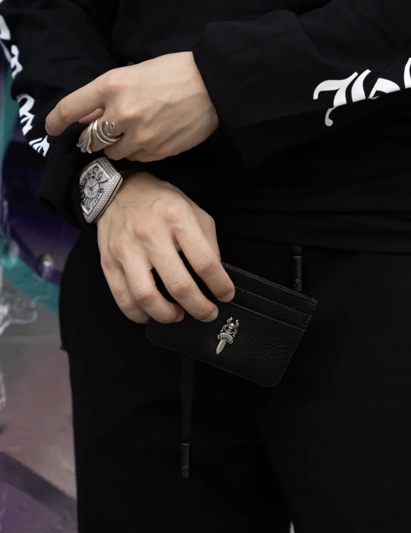 Chrome Hearts Dagger Card Holder 크롬하츠 대거 카드지갑 4