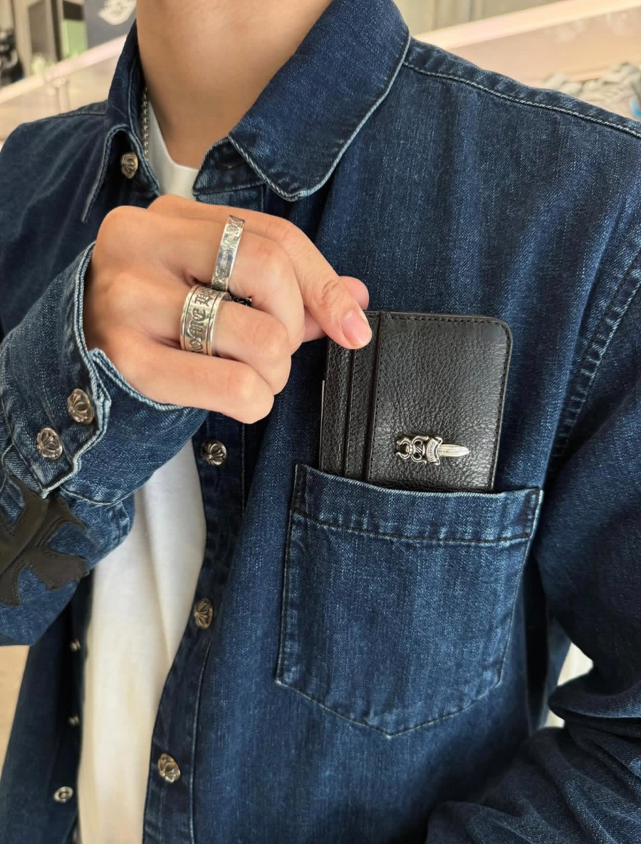 Chrome Hearts Dagger Card Holder 크롬하츠 대거 카드지갑 5