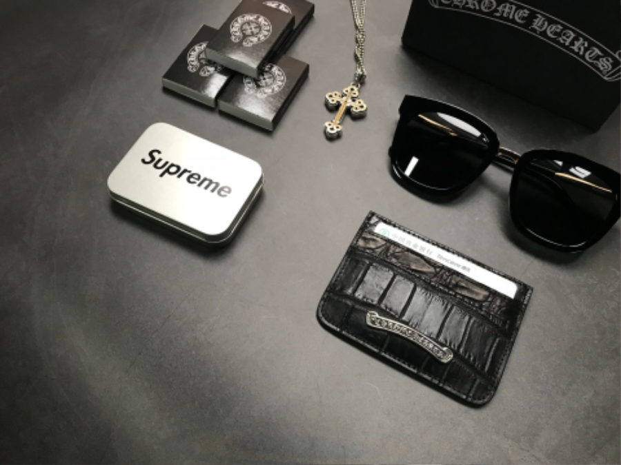 Chrome Hearts Crocodile Card Holder WE098 크롬하츠 악어가죽 카드홀더 WE098 1