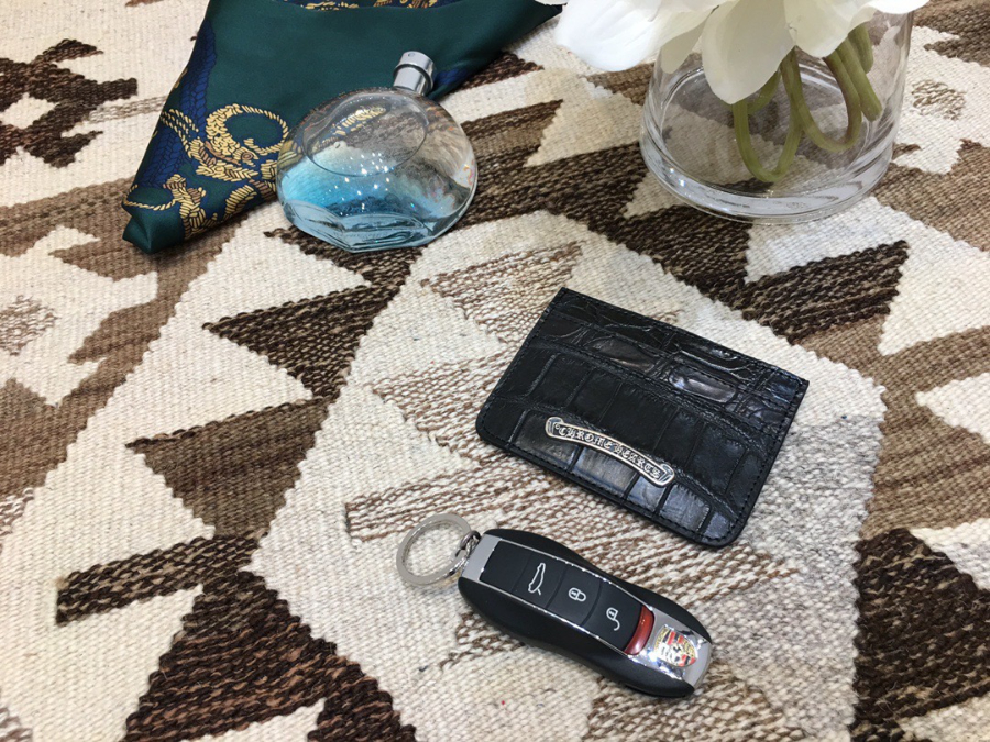 Chrome Hearts Crocodile Card Holder WE098 크롬하츠 악어가죽 카드홀더 WE098 2