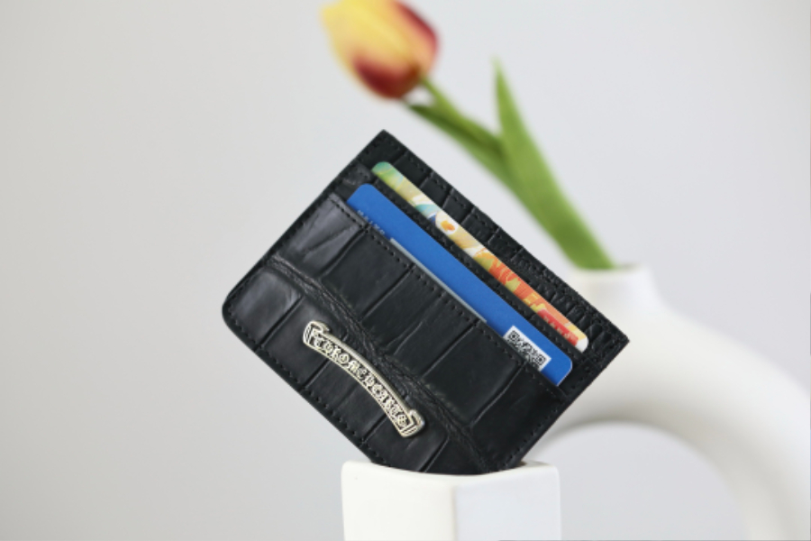 Chrome Hearts Crocodile Card Holder WE098 크롬하츠 악어가죽 카드홀더 WE098 3