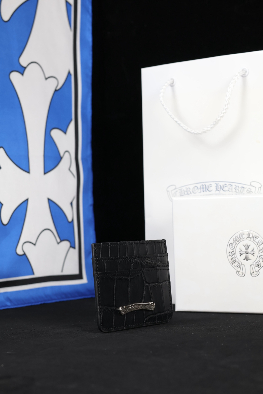 Chrome Hearts Crocodile Card Holder WE098 크롬하츠 악어가죽 카드홀더 WE098 8