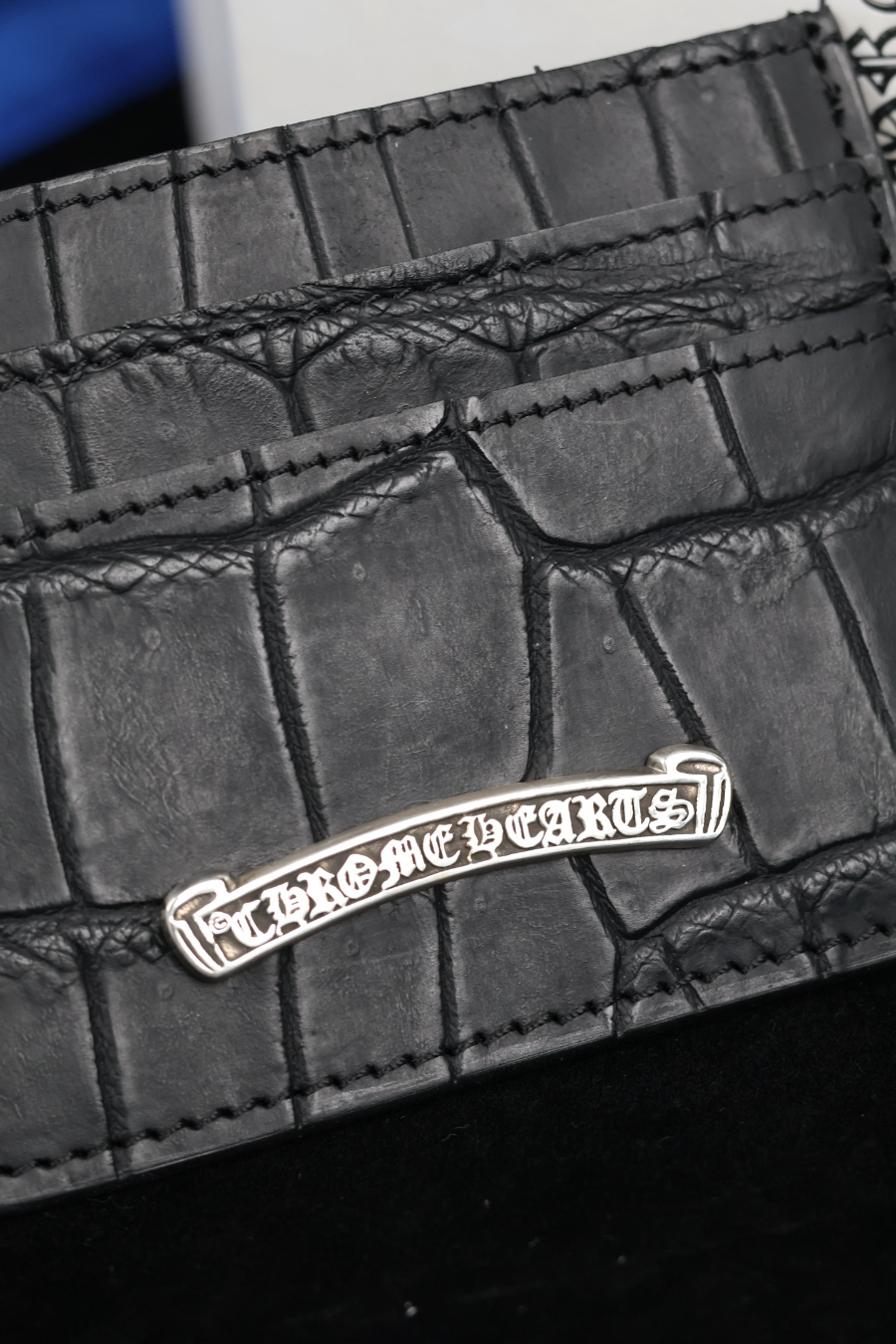 Chrome Hearts Crocodile Card Holder WE098 크롬하츠 악어가죽 카드홀더 WE098 9