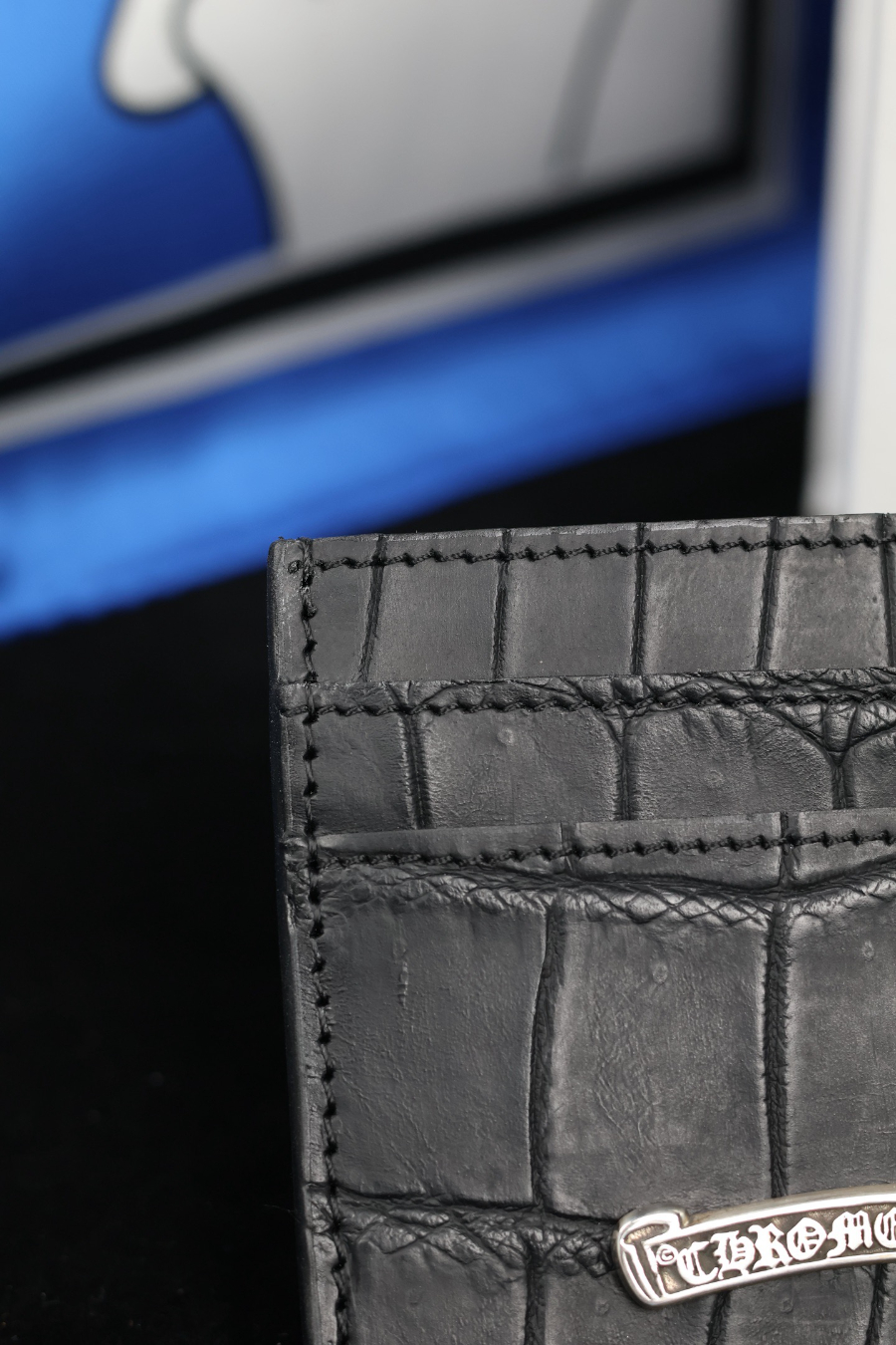 Chrome Hearts Crocodile Card Holder WE098 크롬하츠 악어가죽 카드홀더 WE098 10