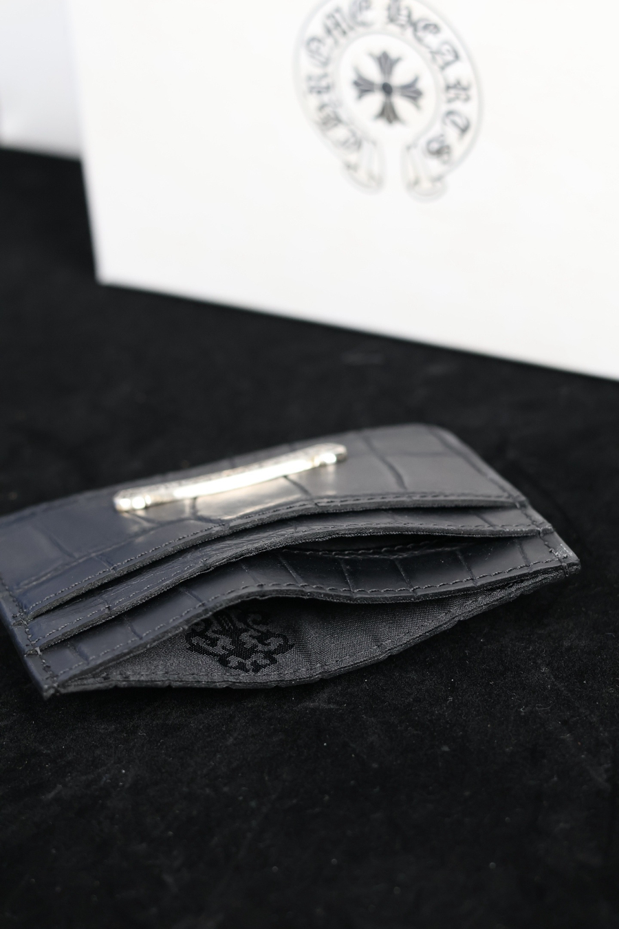Chrome Hearts Crocodile Card Holder WE098 크롬하츠 악어가죽 카드홀더 WE098 11
