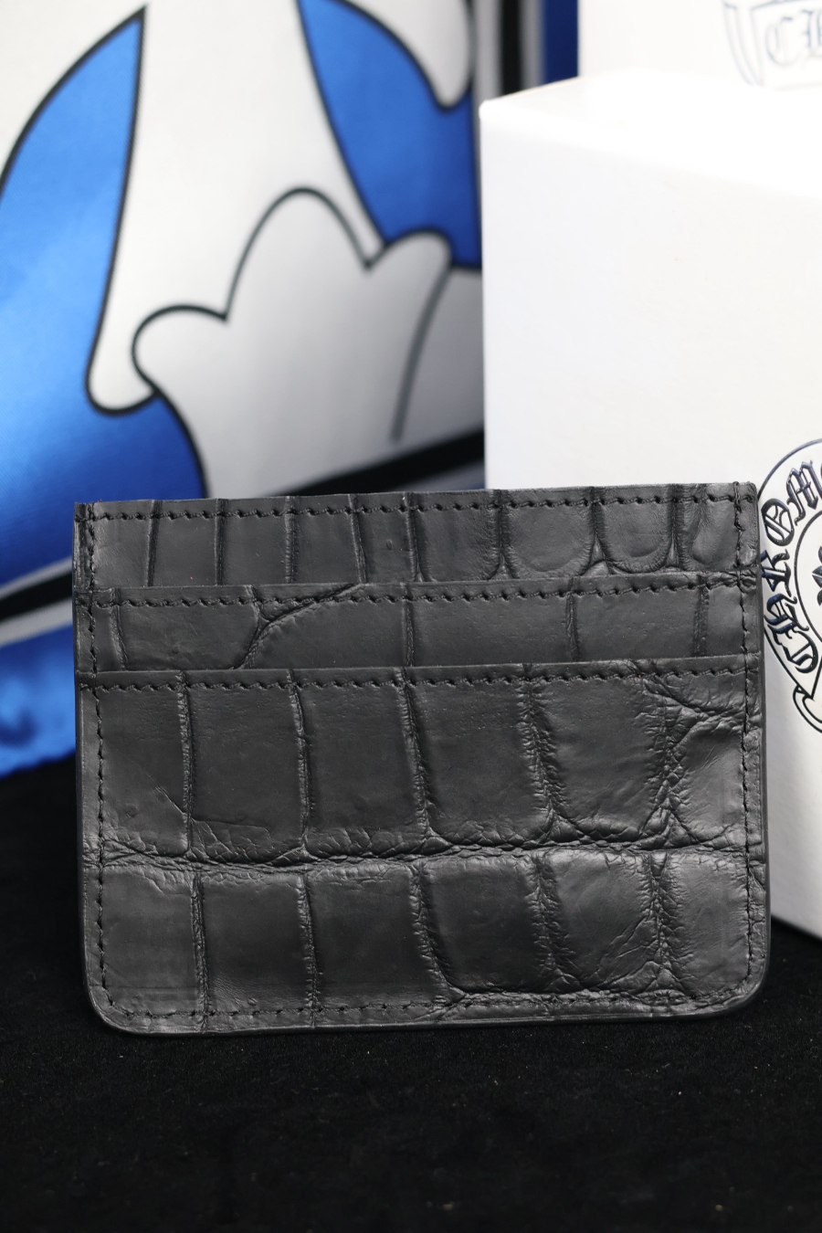 Chrome Hearts Crocodile Card Holder WE098 크롬하츠 악어가죽 카드홀더 WE098 12