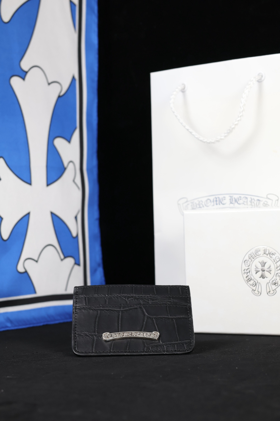 Chrome Hearts Crocodile Card Holder WE098 크롬하츠 악어가죽 카드홀더 WE098 14