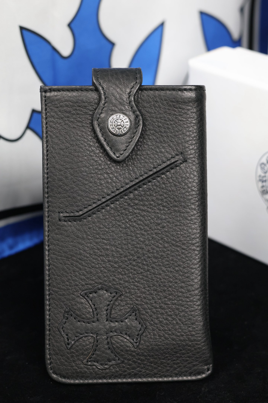 Chrome Hearts Cross Leather Phone Pouch W036 크롬하츠 십자가 가죽 휴대폰 파우치 W036 10