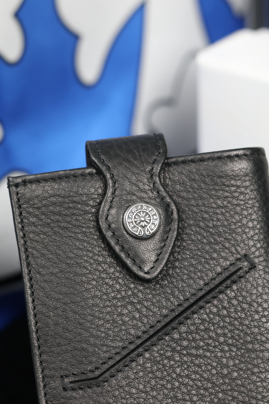 Chrome Hearts Cross Leather Phone Pouch W036 크롬하츠 십자가 가죽 휴대폰 파우치 W036 11