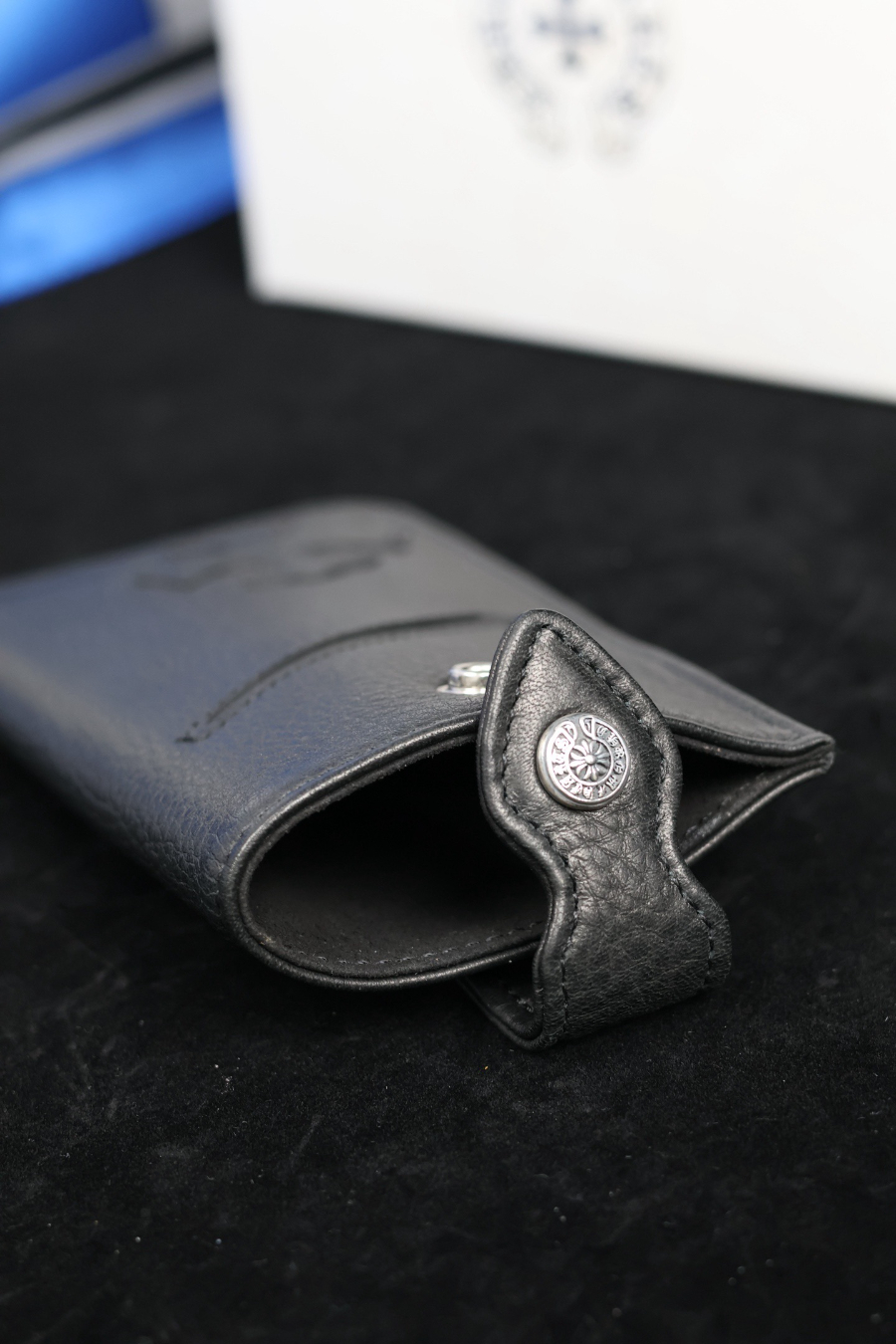 Chrome Hearts Cross Leather Phone Pouch W036 크롬하츠 십자가 가죽 휴대폰 파우치 W036 14