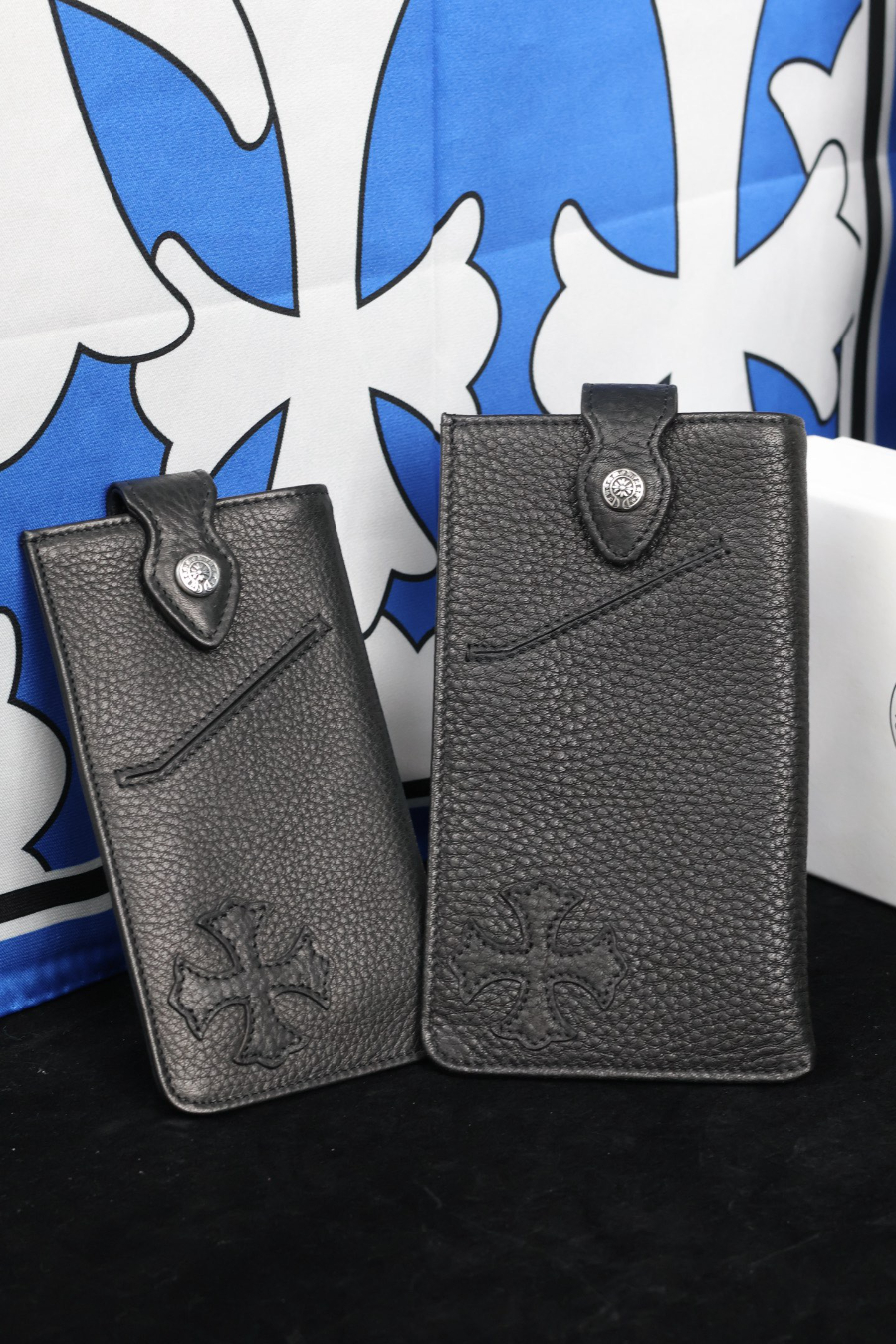 Chrome Hearts Cross Leather Phone Pouch W036 크롬하츠 십자가 가죽 휴대폰 파우치 W036 16