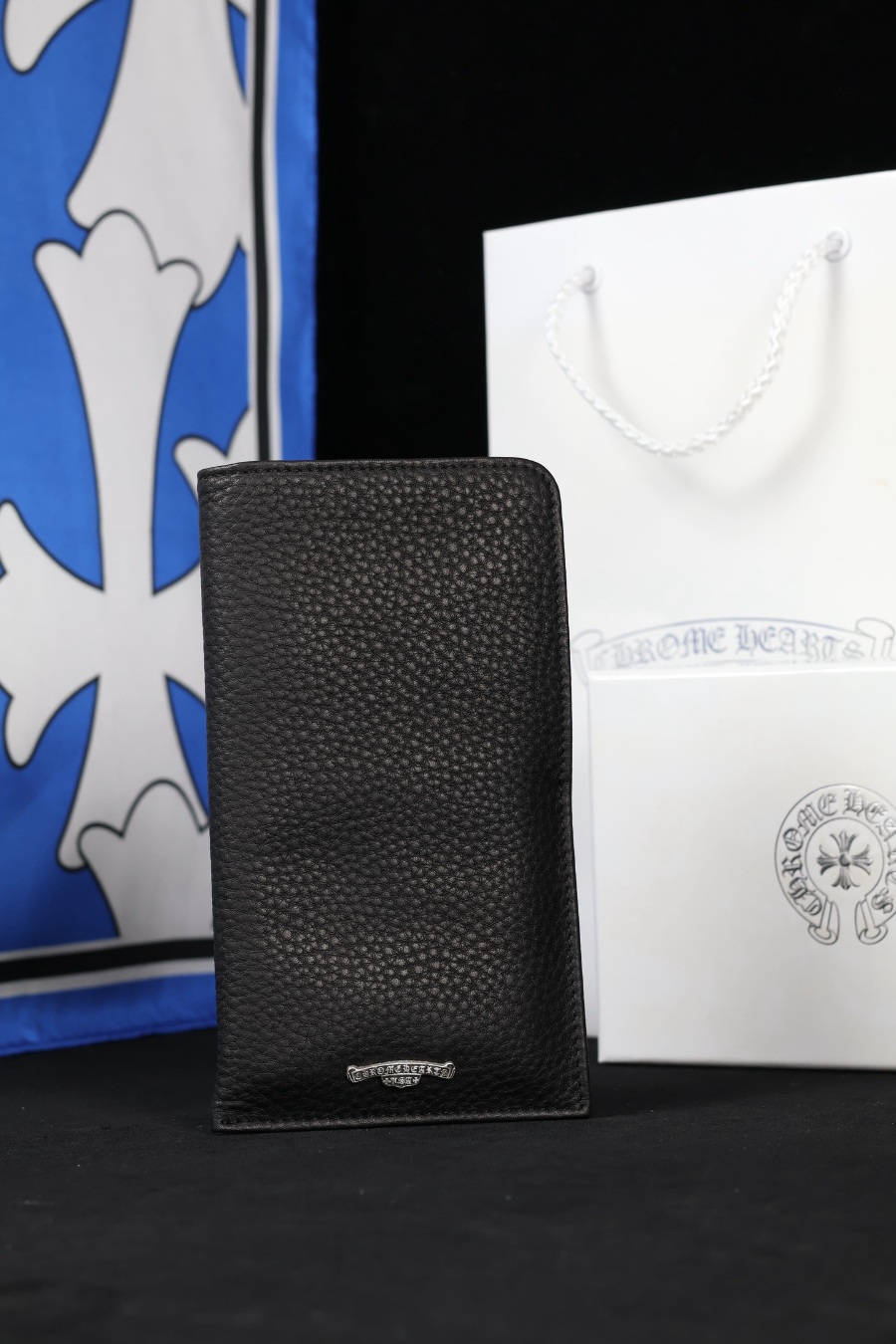Chrome Hearts Cross Leather Phone Pouch 크롬하츠 크로스 레더 폰 파우치 4