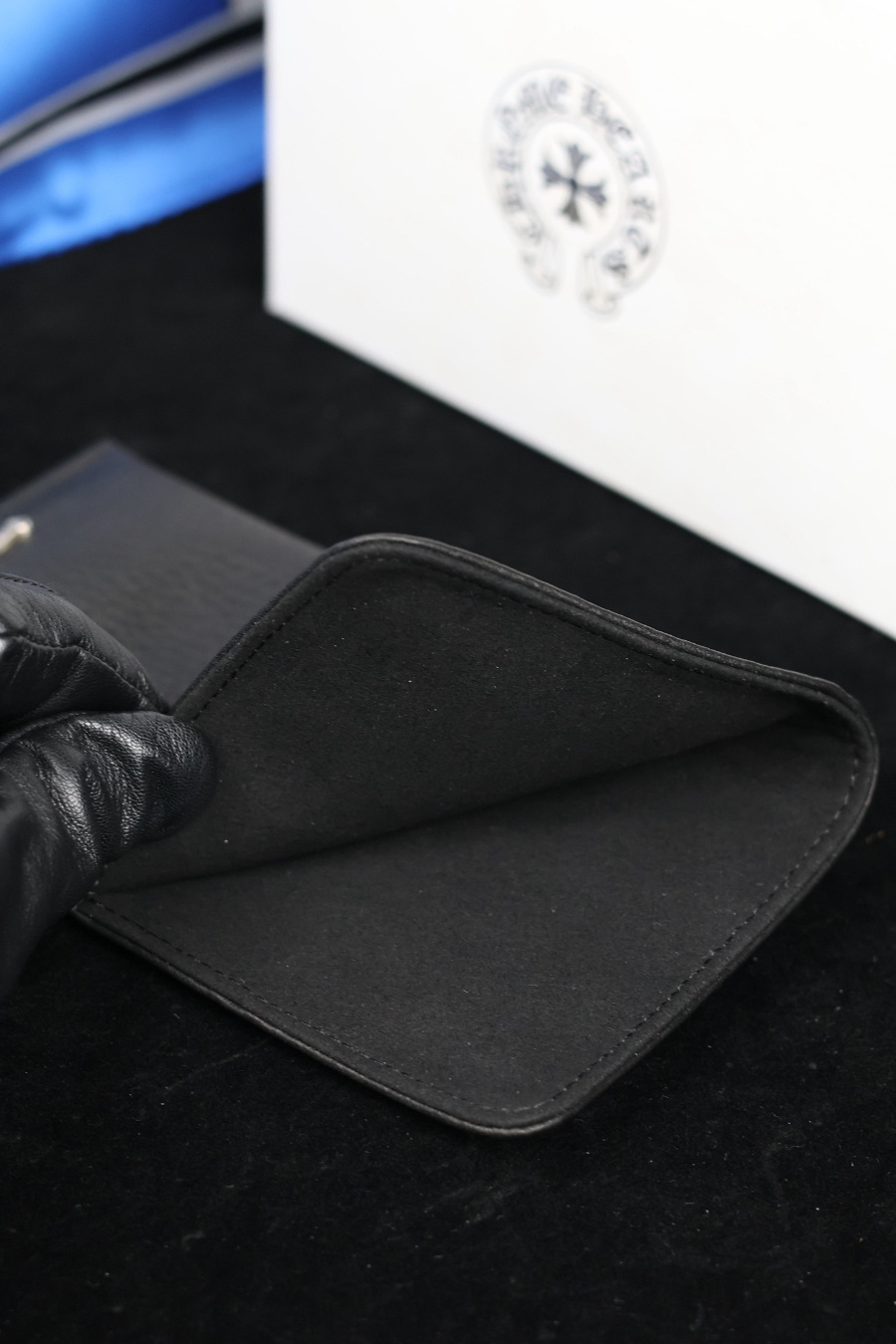 Chrome Hearts Cross Leather Phone Pouch 크롬하츠 크로스 레더 폰 파우치 12