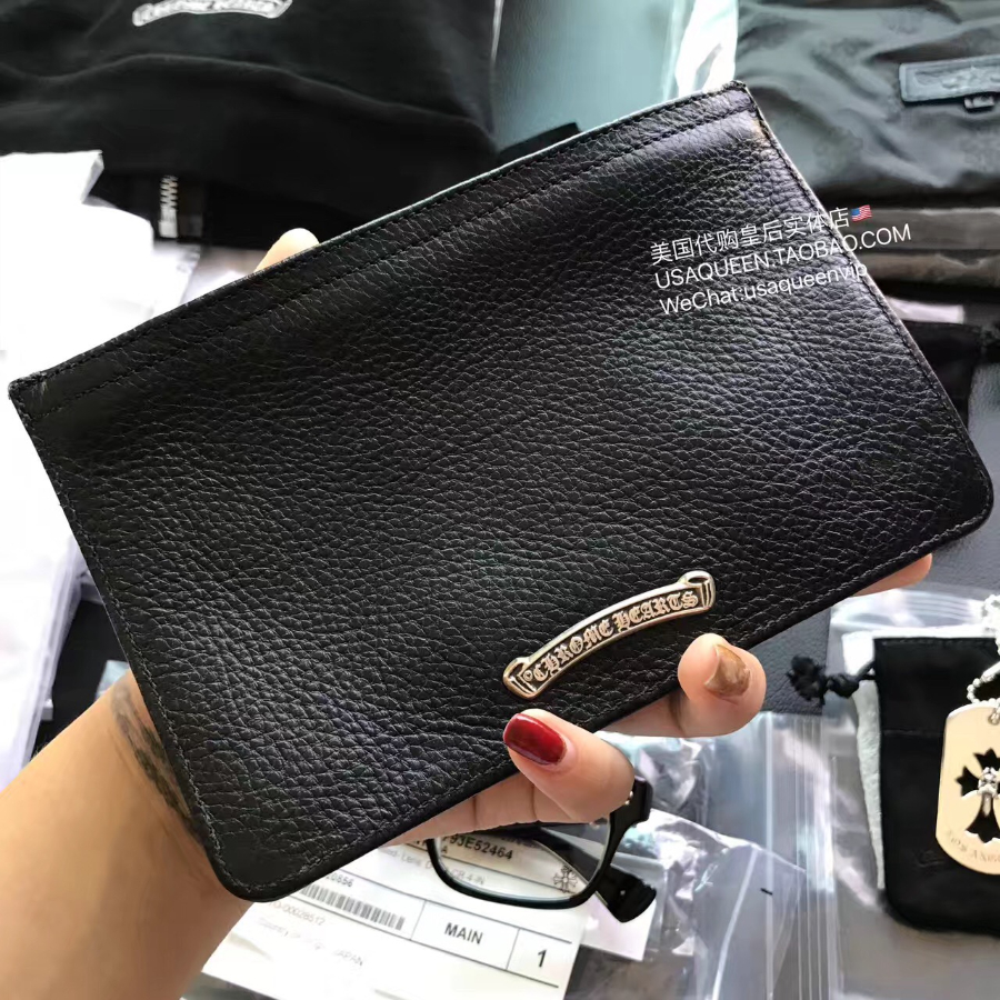 Chrome Hearts S925 Silver Large Leather Coin Pouch 크롬하츠 S925 실버 라지 가죽 코인 파우치 6